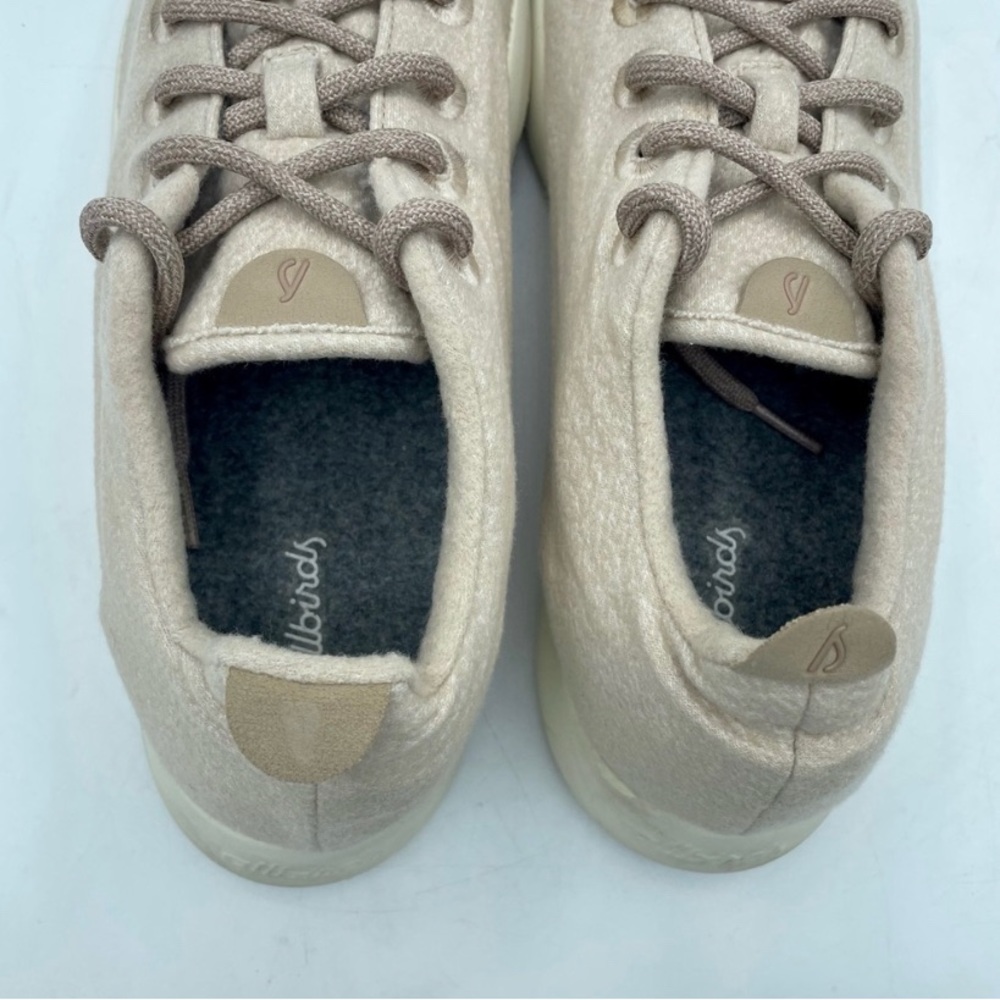 Allbirds Men's Wool Runners Beige Sneakers Tuke French Fry Cream Sole Size 13